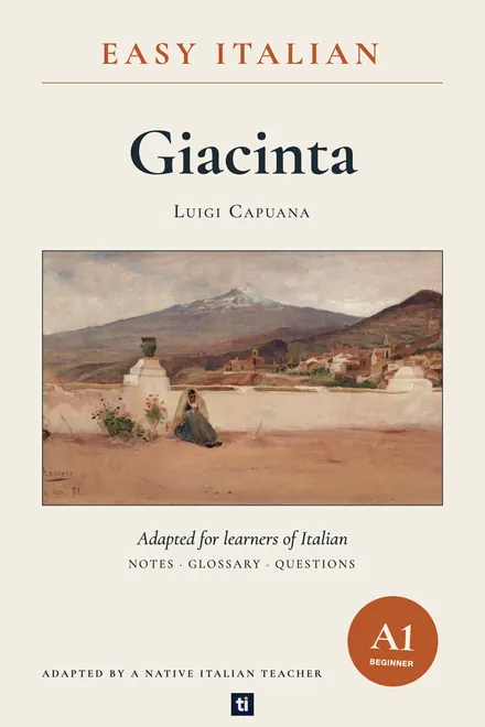 Omslag: Giacinta van Luigi Capuana, Italiaans leesboek, ERK-niveau A1