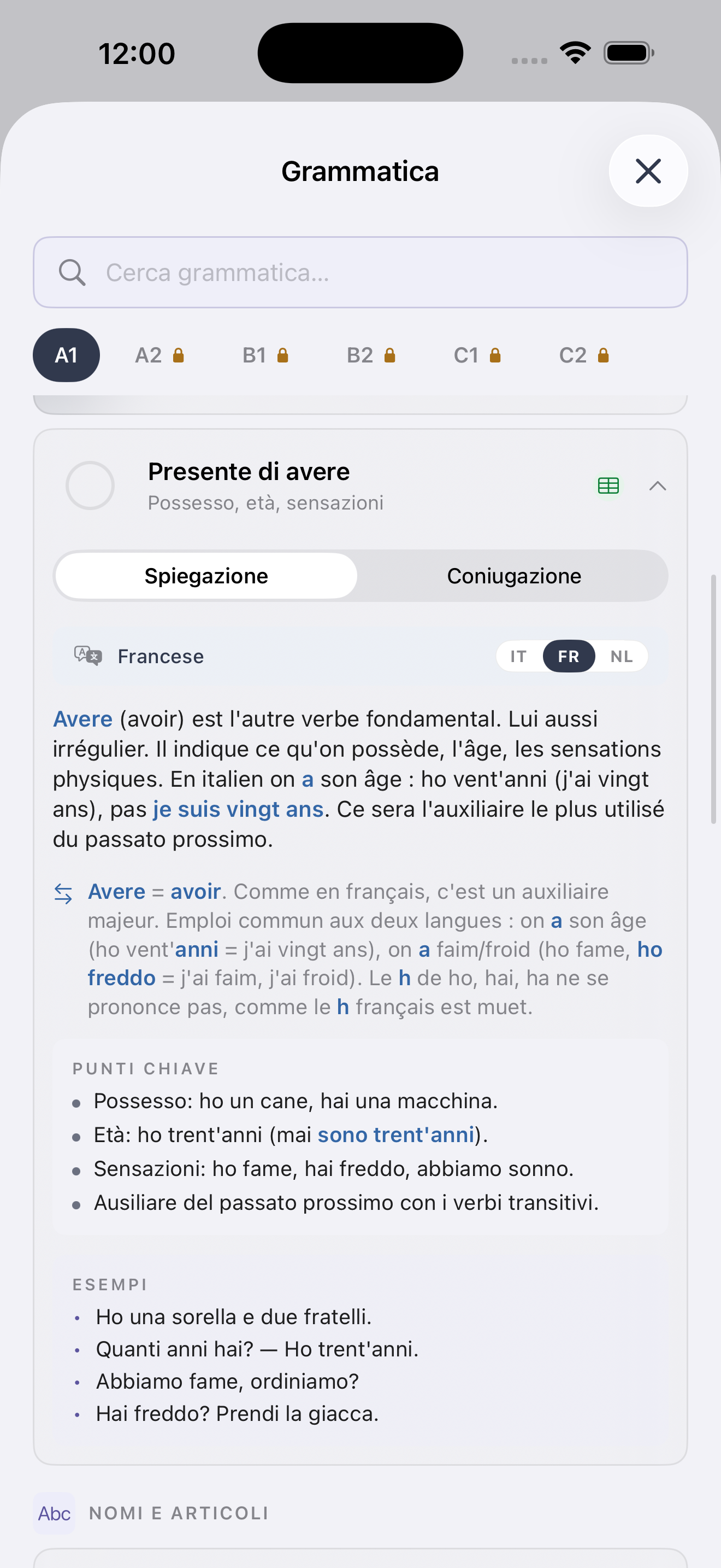 Grammatica: c'è / ci sono