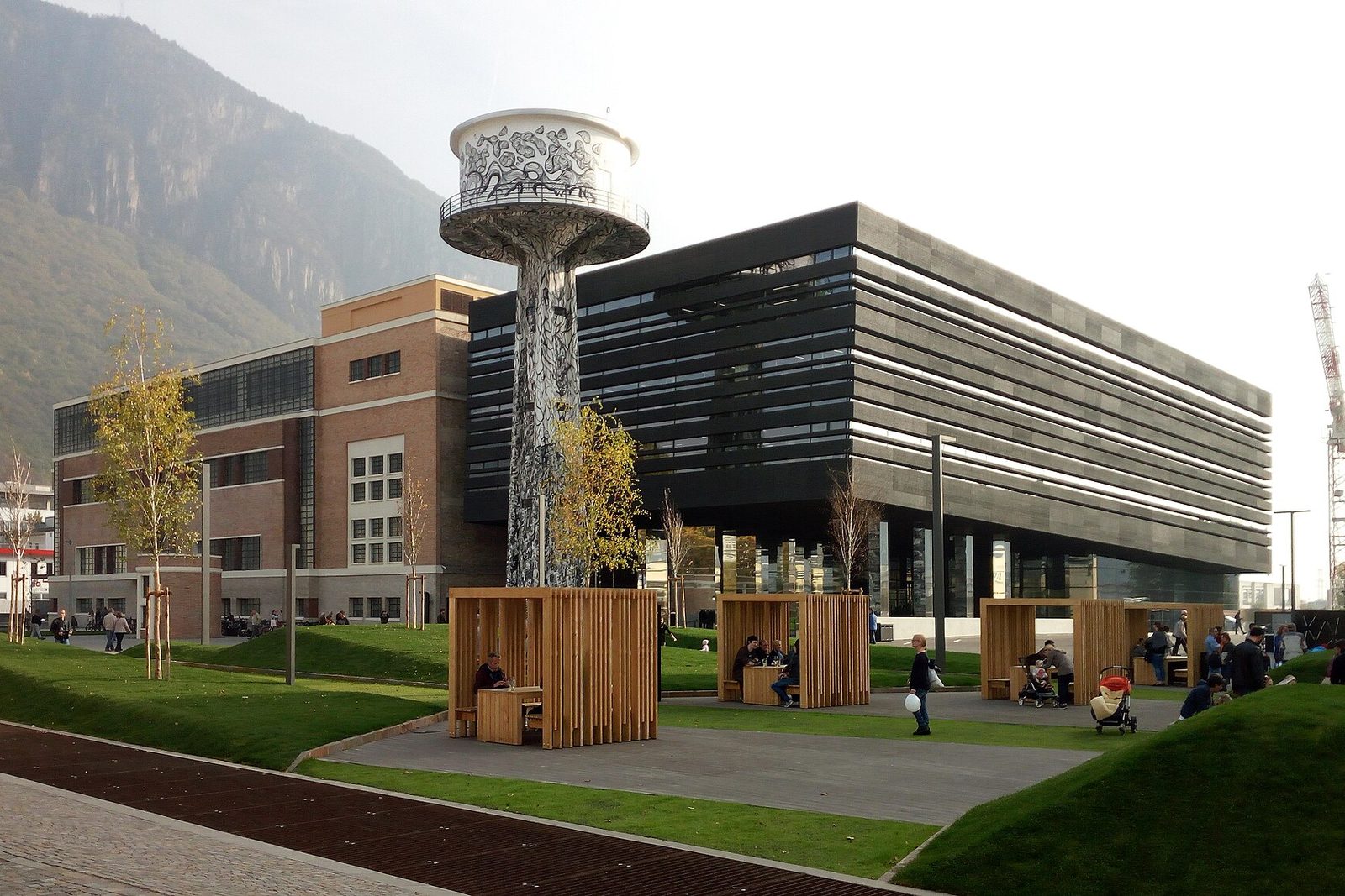 Techpark Bozen Bolzano-South Tyrol, former Alumix buildings (Alto Adige, Italia)