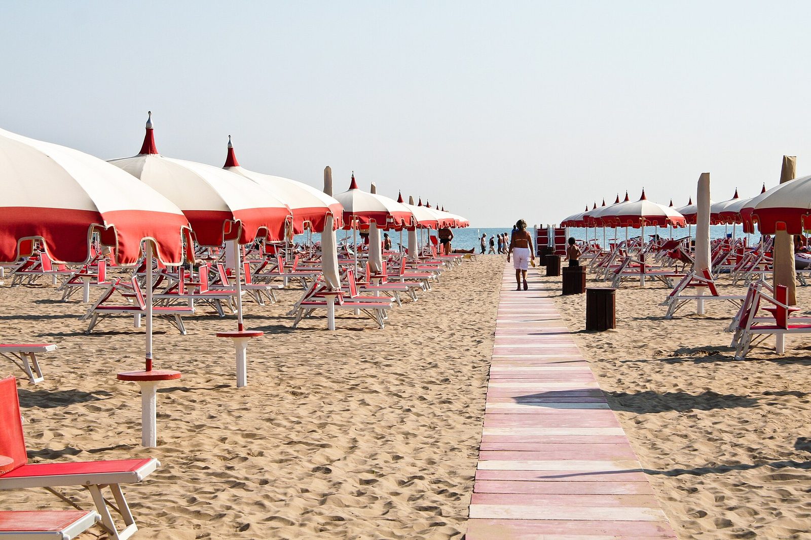Rimini Beach (Emilia-Romagna, Italy)