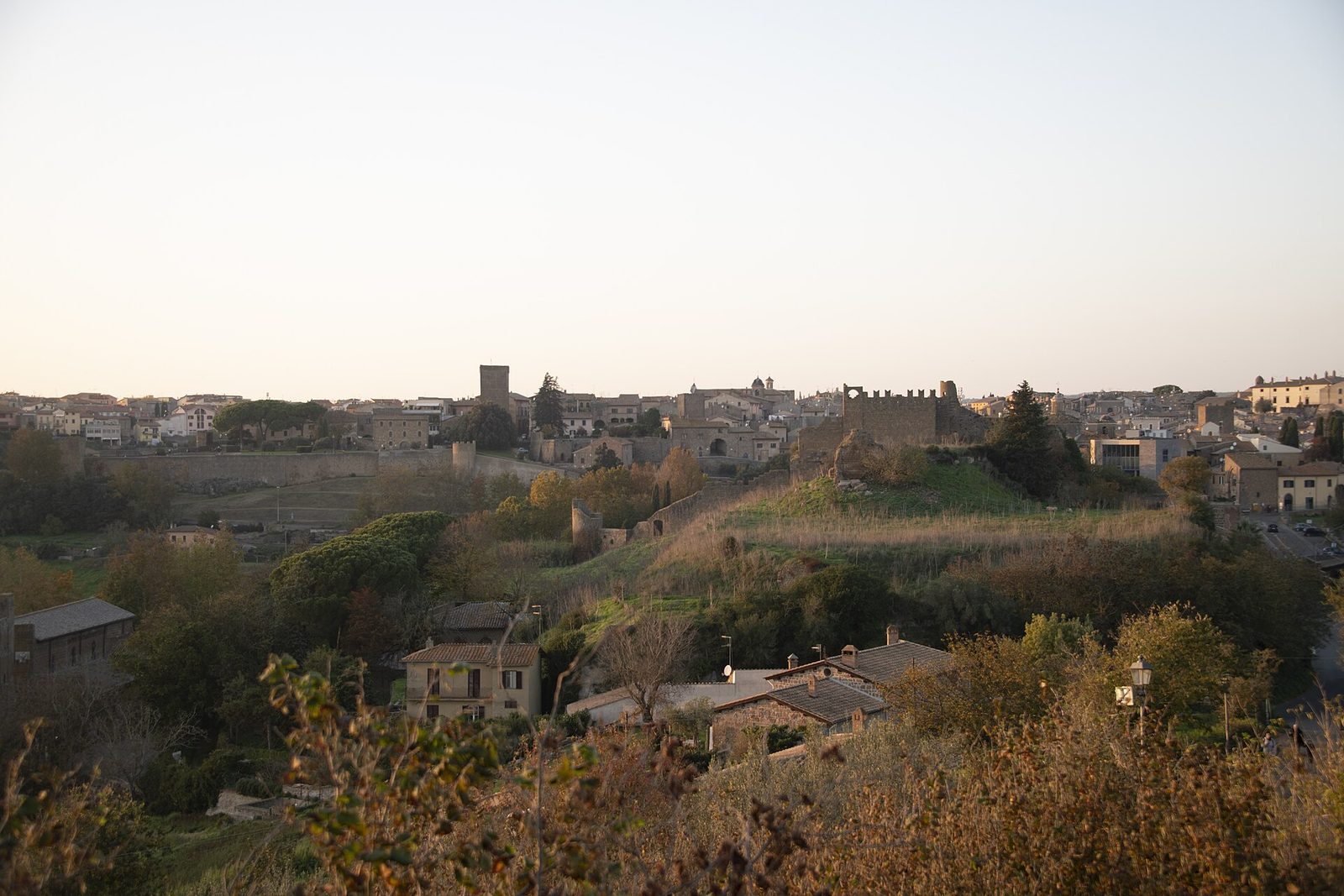 Tuscania Panorama (Lazio, Italie)