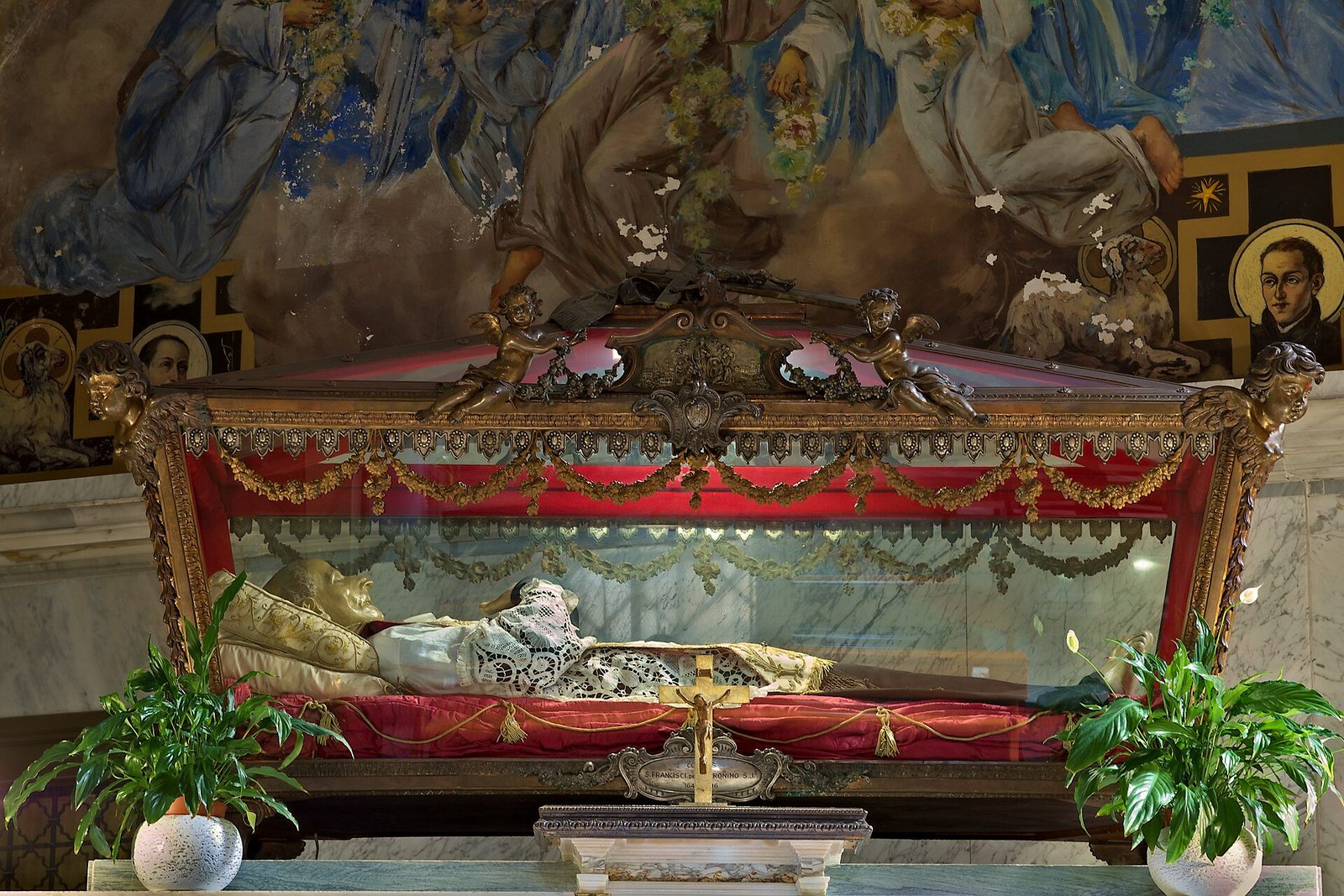 San Francesco De Geronimo - spoglie del Santo, Grottaglie (Puglia, Włochy)