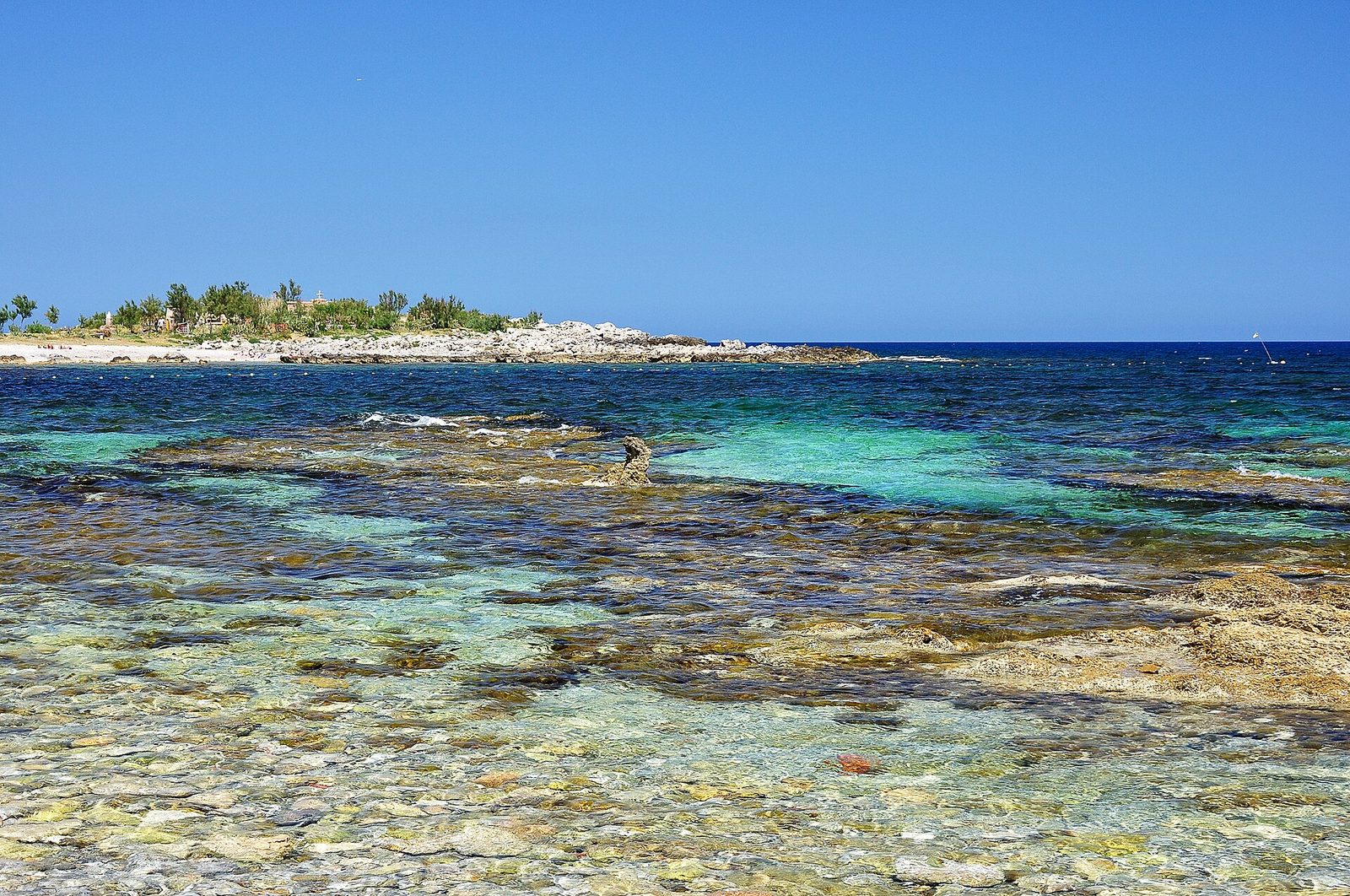 Punta Barcarello a Sferracavallo. Palermo (Sicilia, Italia)