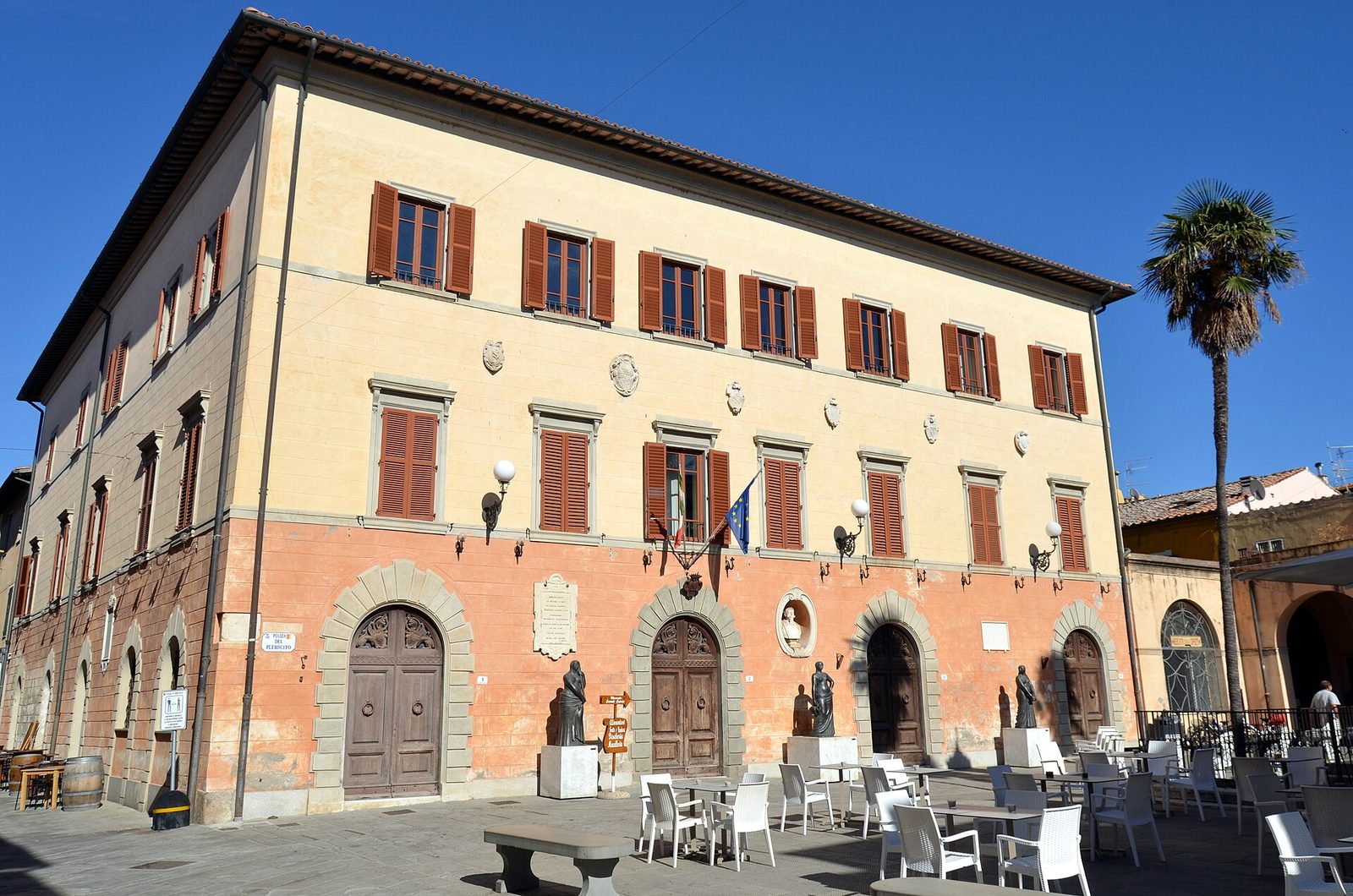 Palazzo municipale di Orbetello, Toscana, Italia (Toscana, Italia)