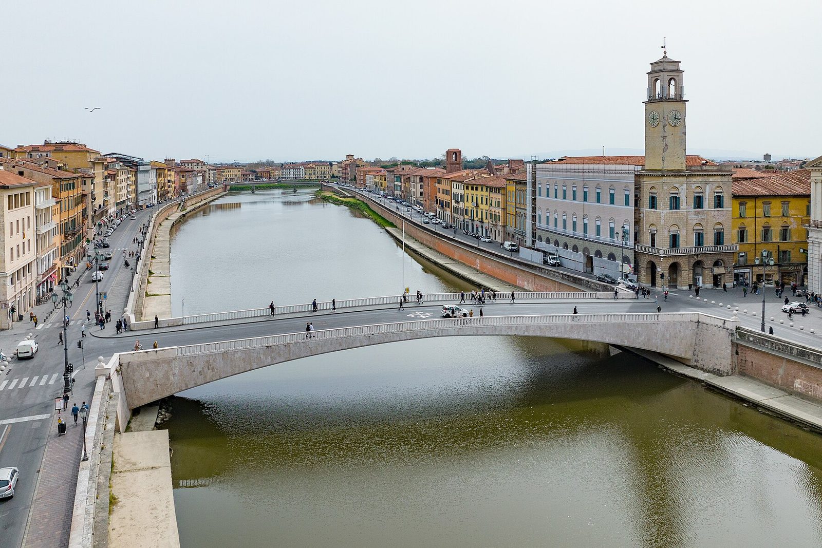 Ponte di Mezzo, Pisa, Italy (Toscana, Italia)