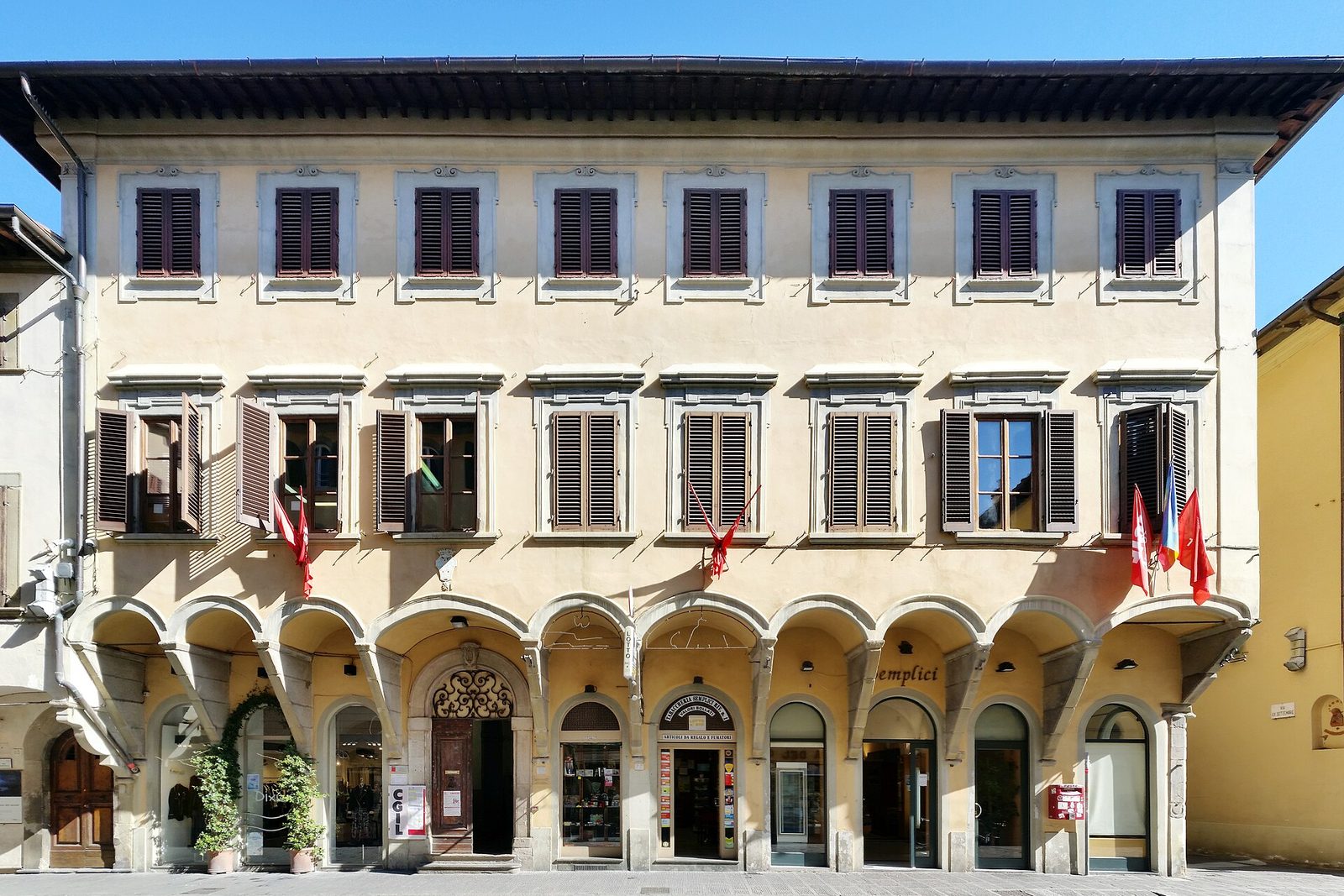 Palazzo Mannozzi-Gariberti - San Giovanni Valdarno (Toscana, Italia)