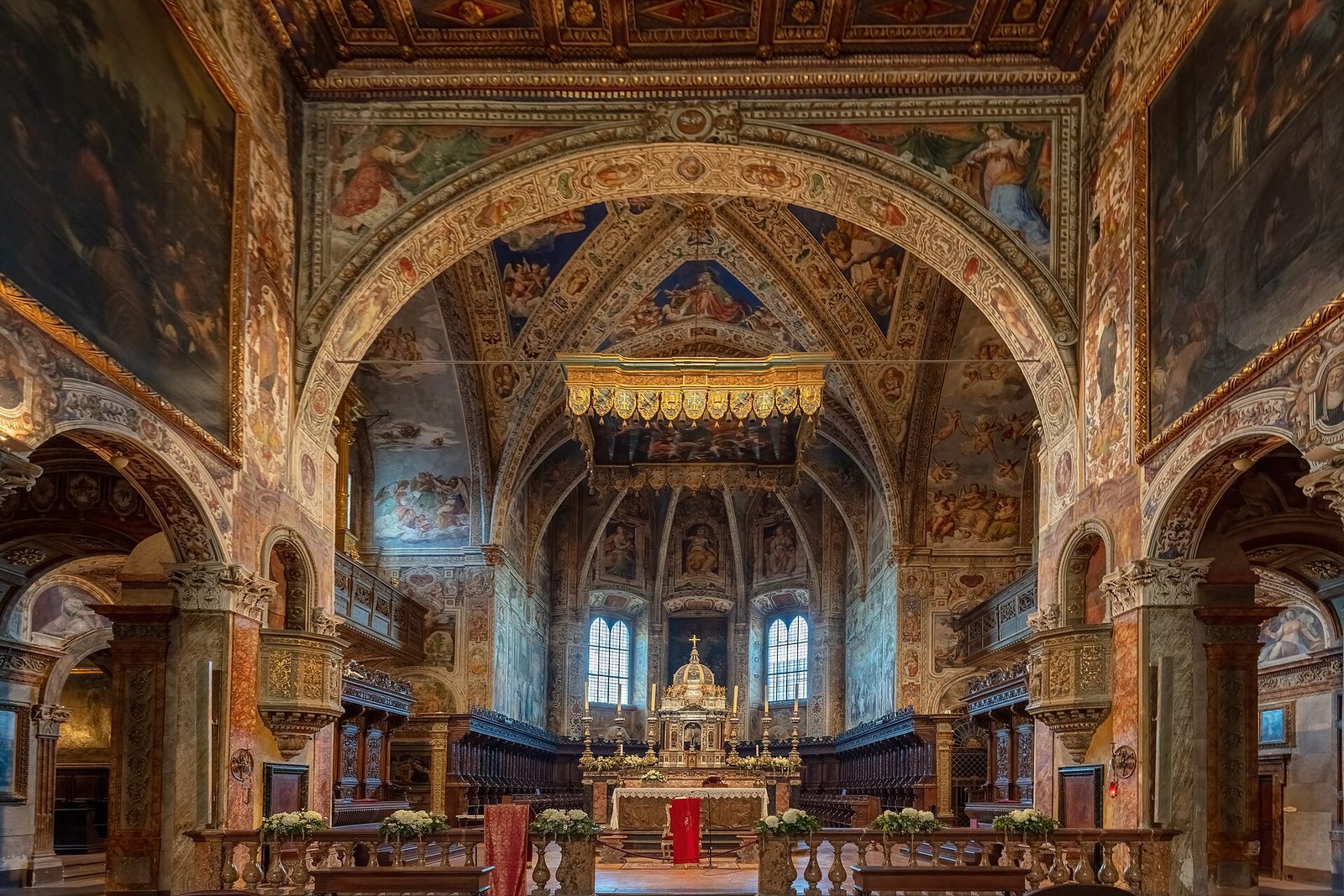San Pietro Abbey, Perugia, Italy (Umbria, Italia)