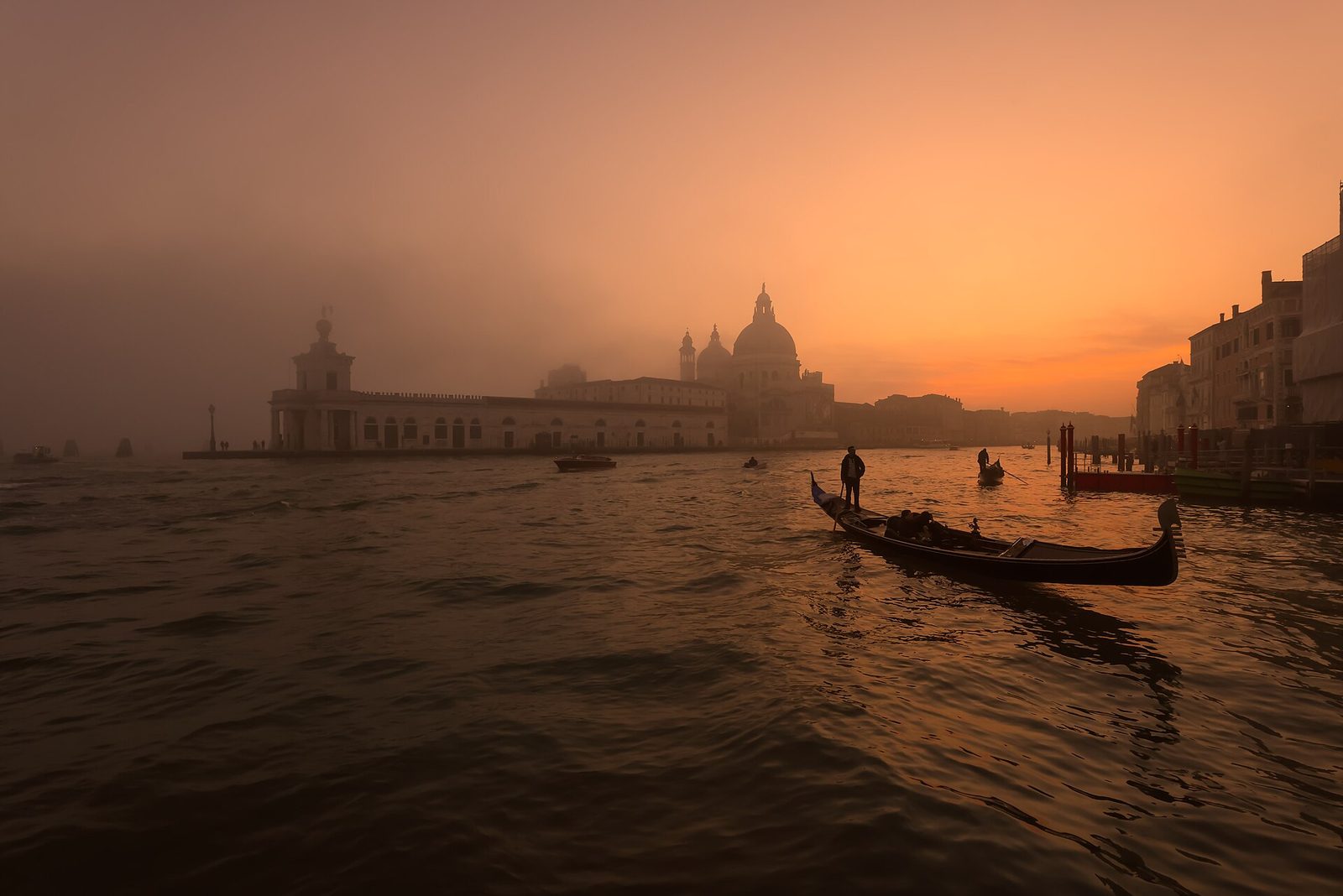 Punta della Dogana a Venezia (Veneto, Italia)