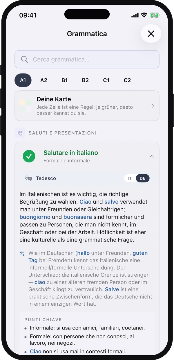 Grammatikkarte