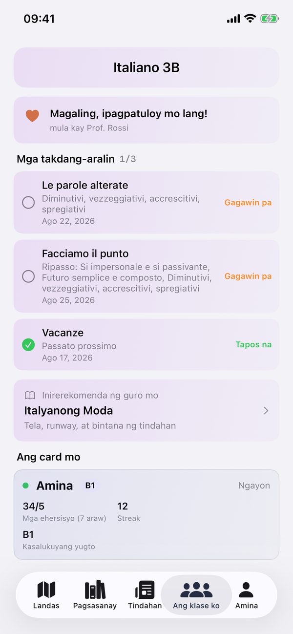Mga takdang-aralin ng klase, may taning